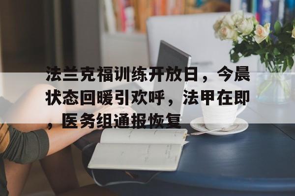 雷速-法兰克福训练开放日，今晨状态回暖引欢呼，法甲在即，医务组通报恢复的简单介绍